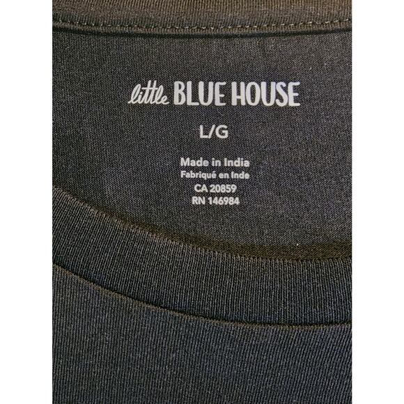 Little Blue House‎ Women's Moose On  Pajama T-Shirt Size S NWT - Picture 3 of 5